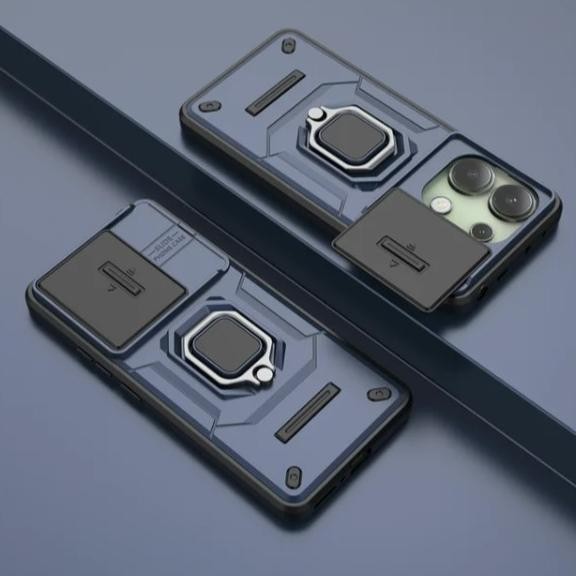 Redmi Note 13 4G/Note 13 Pro 4G/Poco M6 Pro 4G - Hardcase Armor With Camera Slide