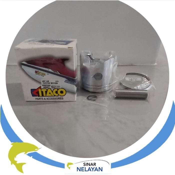 Piston Kit Set Untuk Mesin Tempel Suzuki Dt 15Pk Sudah Termasuk Ring Murah