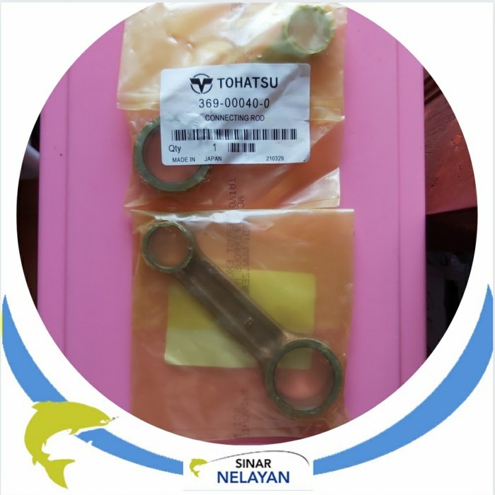 Connecting Rod Stang Seher Mesin Tempel Tohatsu 5Pk. Asli Tohatsu Murah