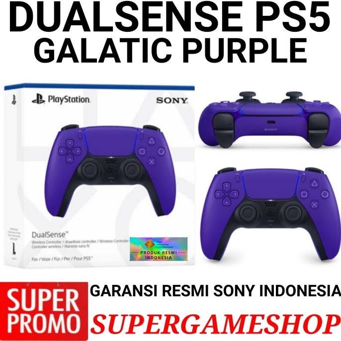 Produk Baru Stik PS5 Dualsense Galatic Purple PS5 Stik Wireless Controller