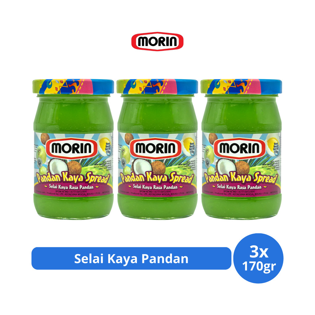 

Morin Selai Kaya Pandan 170gr x 3 pcs