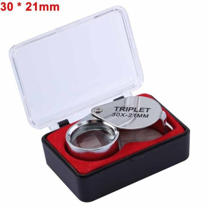 

Kaca Pembesar Perhiasan Lipat/Pembesar 30X Ukuran Saku/Magnifying Lens the best