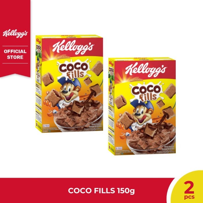 

[BUNDLE 2pcs] Kelloggs Sereal Coco Fills 2 x 150g ORI