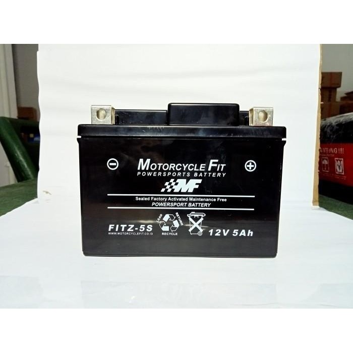 Aki Motor Honda Cs1 Accu Mf Gtz5S Aki Kering Murasport Berkualitas