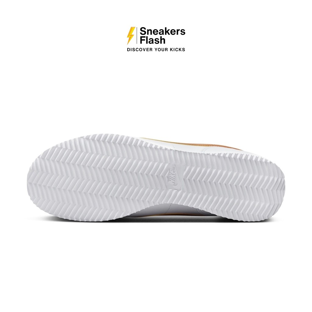 NIKE Cortez White Campfire Orange Sepatu Sneakers Pria - DM4044102 - Size 45