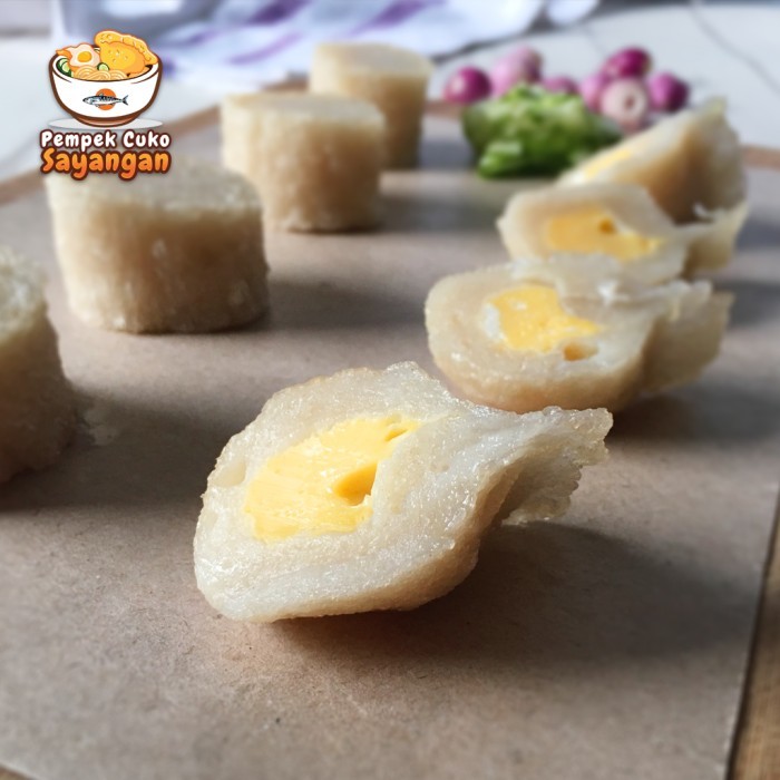

Pempek Telor Kecil 10 pcs - Pempek Cuko Sedap PREMIUM