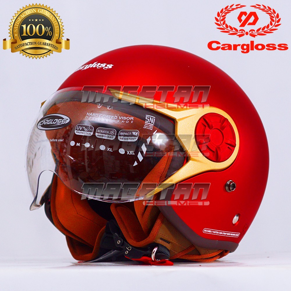 Tahan Lama Helm Cargloss Yrh _Helm Hijab Cargloss Original 100%