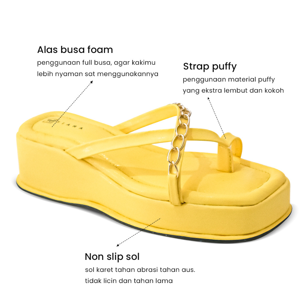 Big Sale  Sandal Wanita Zora Shoes Wedges Wanita Yongnam Wedges Terbaru