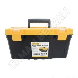 KRISBOW KOTAK PERKAKAS 13 INCI - TOOLBOX PLST TRNSP