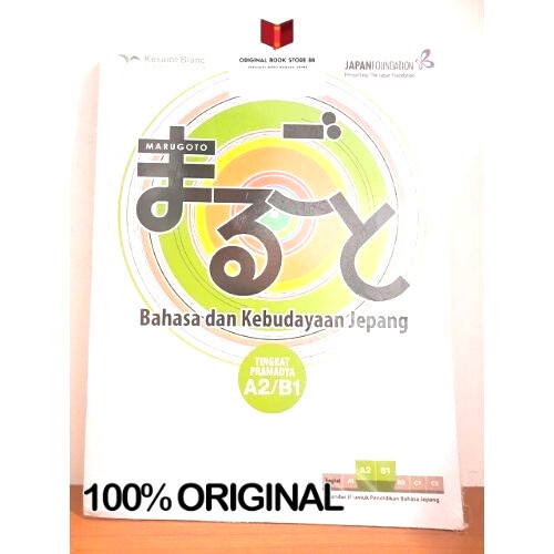 PROMO Buku Marugoto: Bahasa dan Kebudayaan Jepang tingkat A2-B1