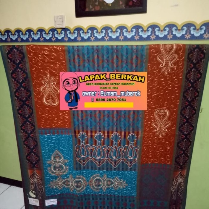 TERBARU sorban almas full motif