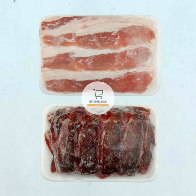 

Beef Slice/ Daging Slice Lemak Or Non Lemak 500Gram