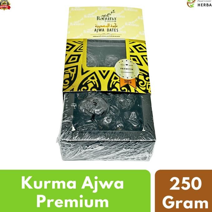 

Baru Kurma Ajwa 1 Kg Asli 100% Original Ranuna Premium High Quality | Kurma Azwa Nabi Asli Jumbo Grade A