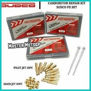 pilot jet main jet keihin sudco Repairkit karburator PJ MJ Pe24 pe26 p