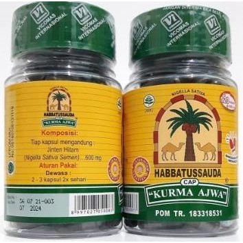 

Baru Habbatussauda Kurma Ajwa 120 Kpsl