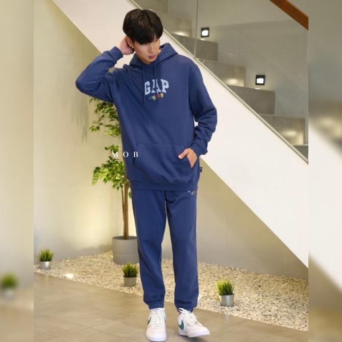 Terlaris Hoodie Gap x Disney Mickey Mouse Navy Original SALE