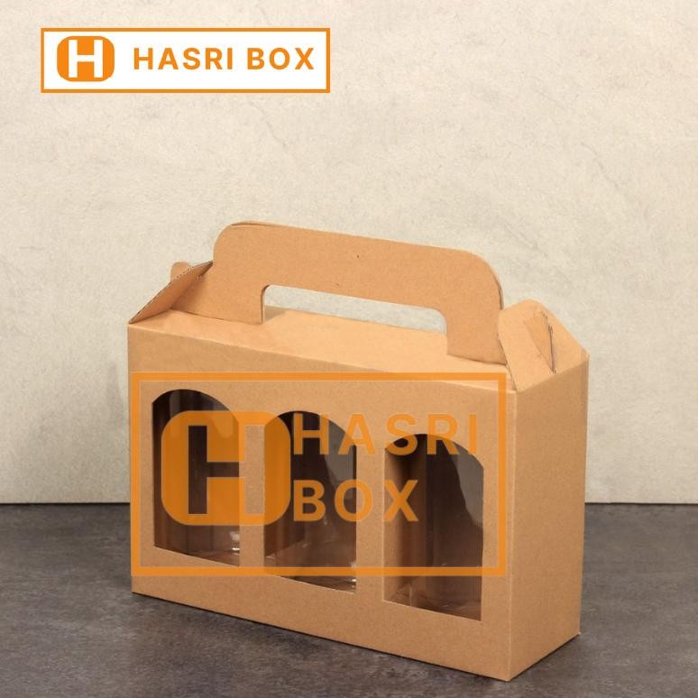 

BR - ( 10 Pcs ) Dus Toples Jar 1000ml Isi 3 Imlek Cny Box Jinjing Toples Tabung 1 Liter Kotak Packaging Kardus Hampers Parsel Sincia Chinese New Year TERLARIS