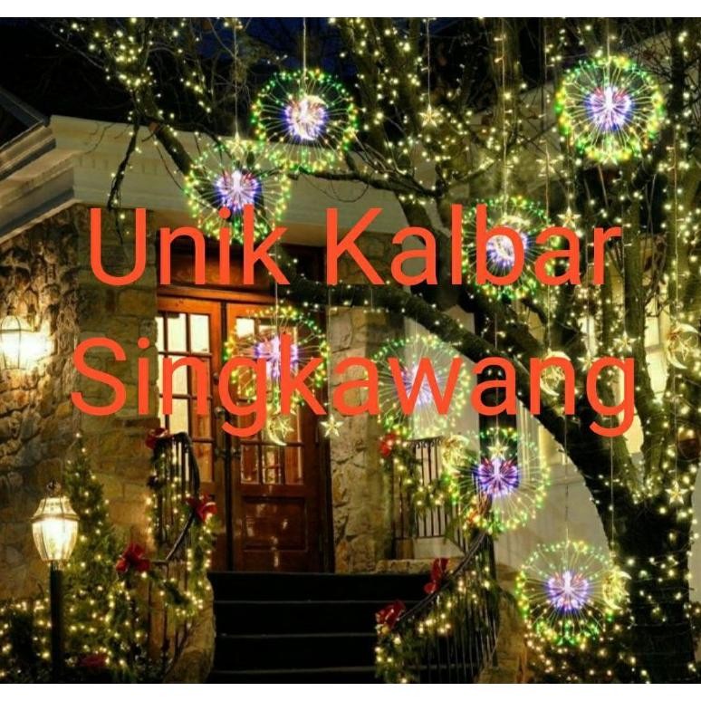 theo lampu hias kembang api lampu taman lampu outdoor lampu indoor lampu lampu viral / lampu natal