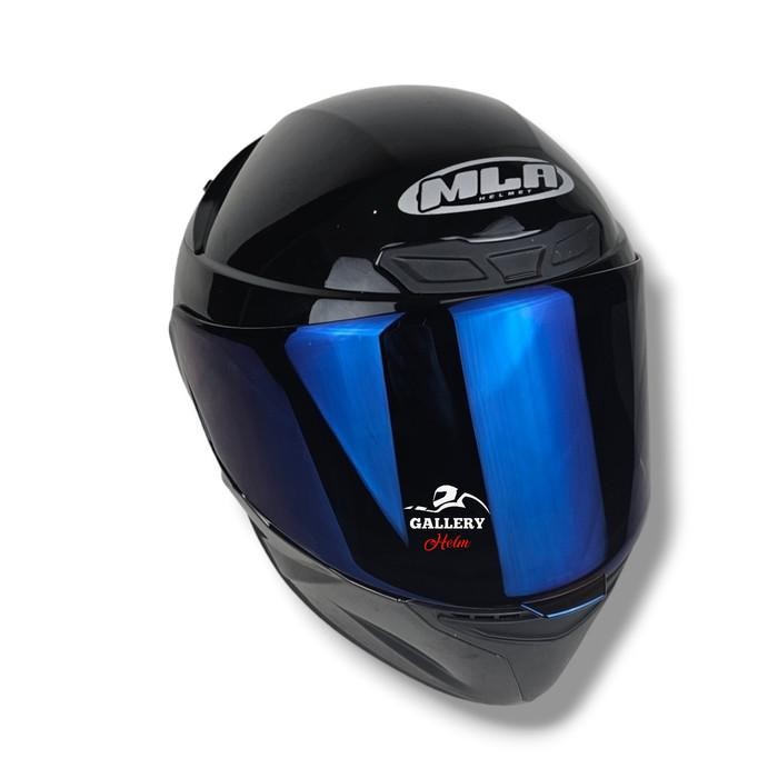 MLA CRYPTON HITAM DOFF ORIGINAL VISOR IRIDIUM / HELM FULL FACE MODEL KYT TTC