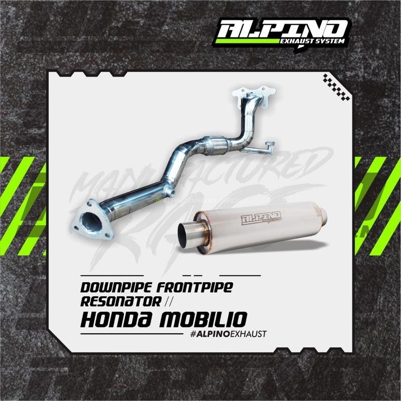 Alpino Downpipe Frontpipe Mobilio - Resonator