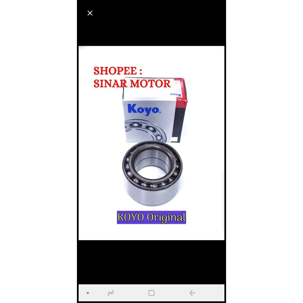 DISKON LAHER BEARING VITARA ESCUDO RODA DEPAN 