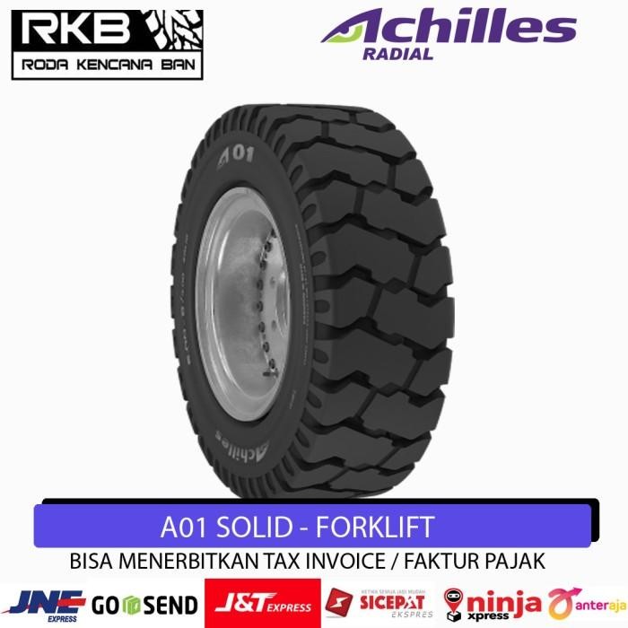 Achilles A-01 Size 5.00-8 - Ban Solid/Ban Mati Untuk Forklift 500-8