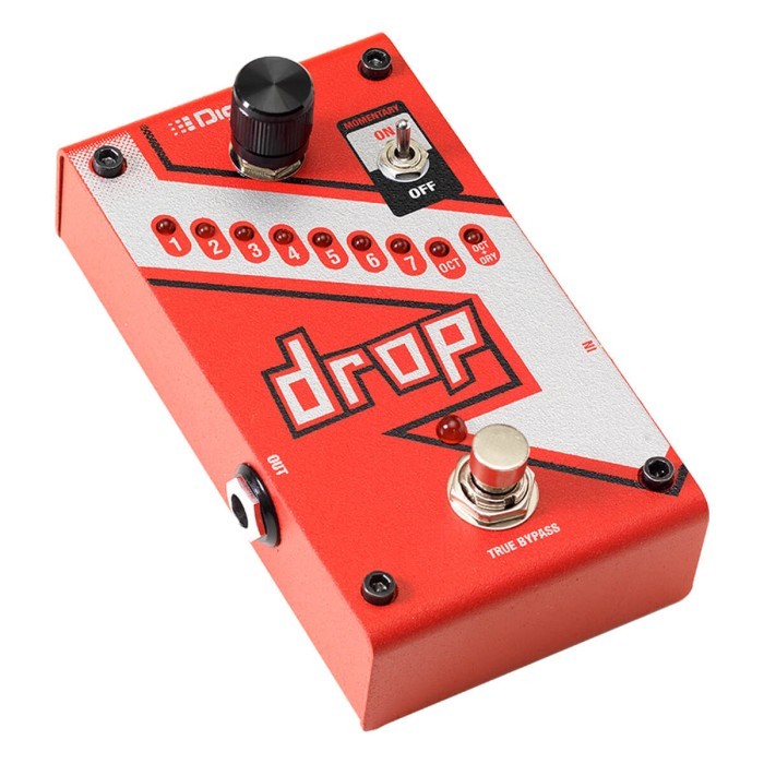 PROMO DIGITECH Drop dedicated polyphonic drop tune pedal with a momenta