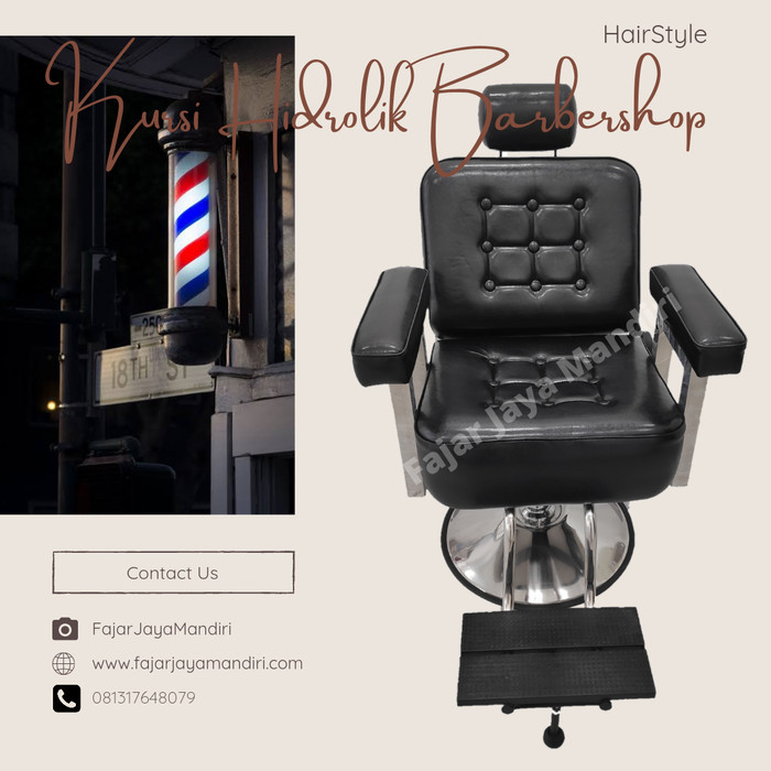 TERBARU Kursi hidrolik barbershop pangkas rambut