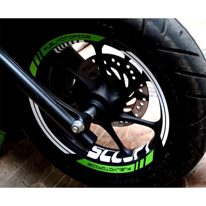 SET STICKER VELG HONDA NEW SCOOPY 12INCH RIM STRIPES RACING