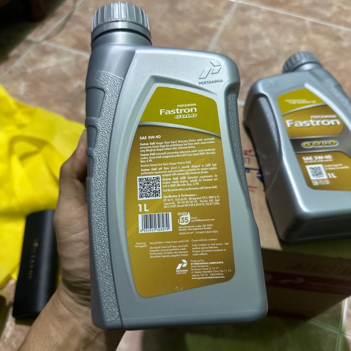 OLI FASTRON GOLD SAE 5W 40 PERTAMINA
