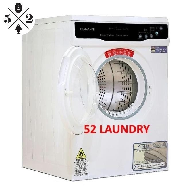 Dryer / Pengering Laundry Diamante 9Kg Baru Konversi Gas