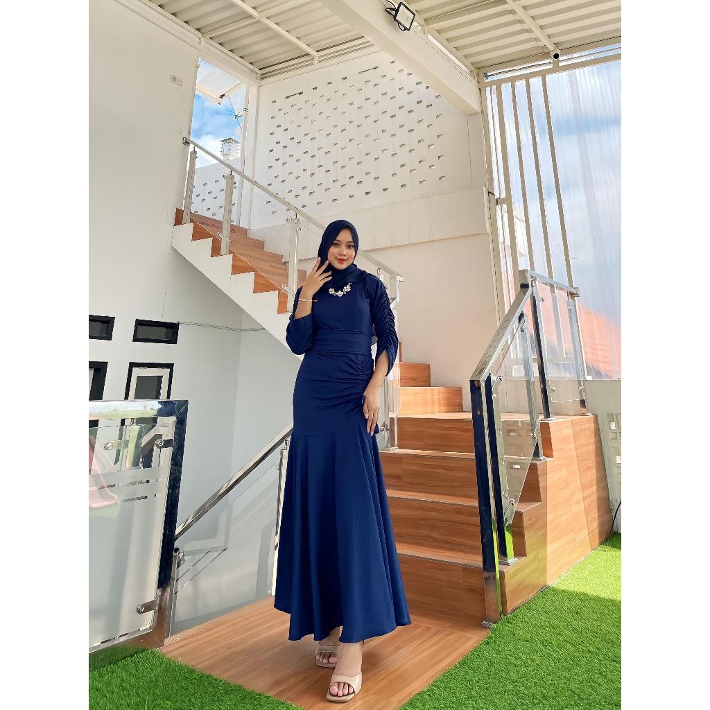 Terbaru 2025 Gammis Baju Ghames Dress Premium Abbaya Simpel Elegan Ghamis Muslimah Dress Games Casua