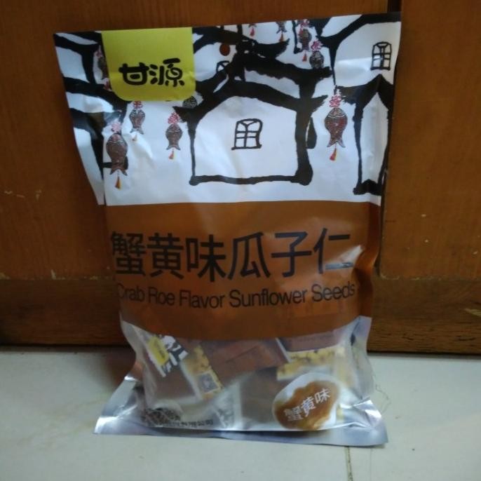 

Kuaci Gan Yuan Crab Roe Flavor Sunflower Seeds 285 gr