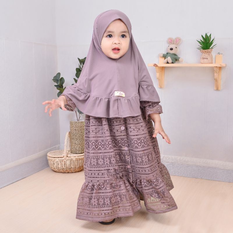 Gamis Cod Baju Muslim Anak Terbaru2025 Bj Muslimah Kid Gemis Perempuan Lebaran Bajugamis Anak2 Perem