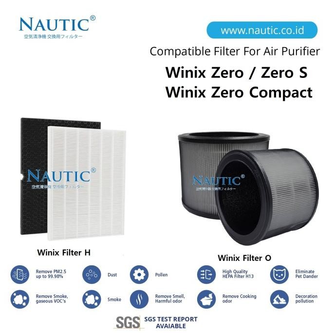 Winix Zero Filter For Air Purifier Zero Compact,  Zero S, 2020EU / Winix Filter H / O