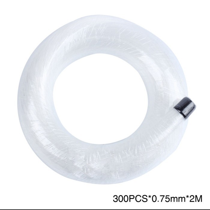Lampu Fiber Optic 300 Helai 2 Meter Diy Lampu Led Fiber Optik Bahan Plastik Pmma Untuk Dekorasi