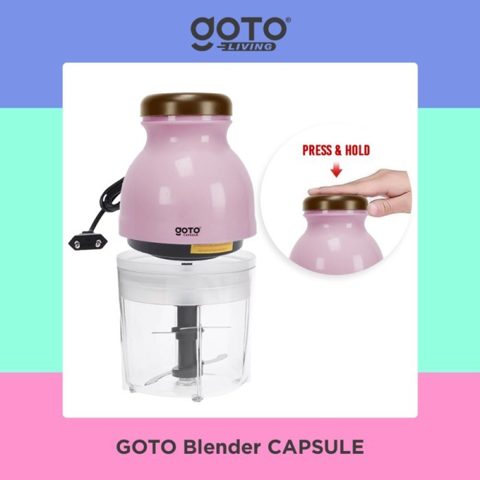 Goto Blender Capsule Cutter Quatre Kapsul Mini Serbaguna
