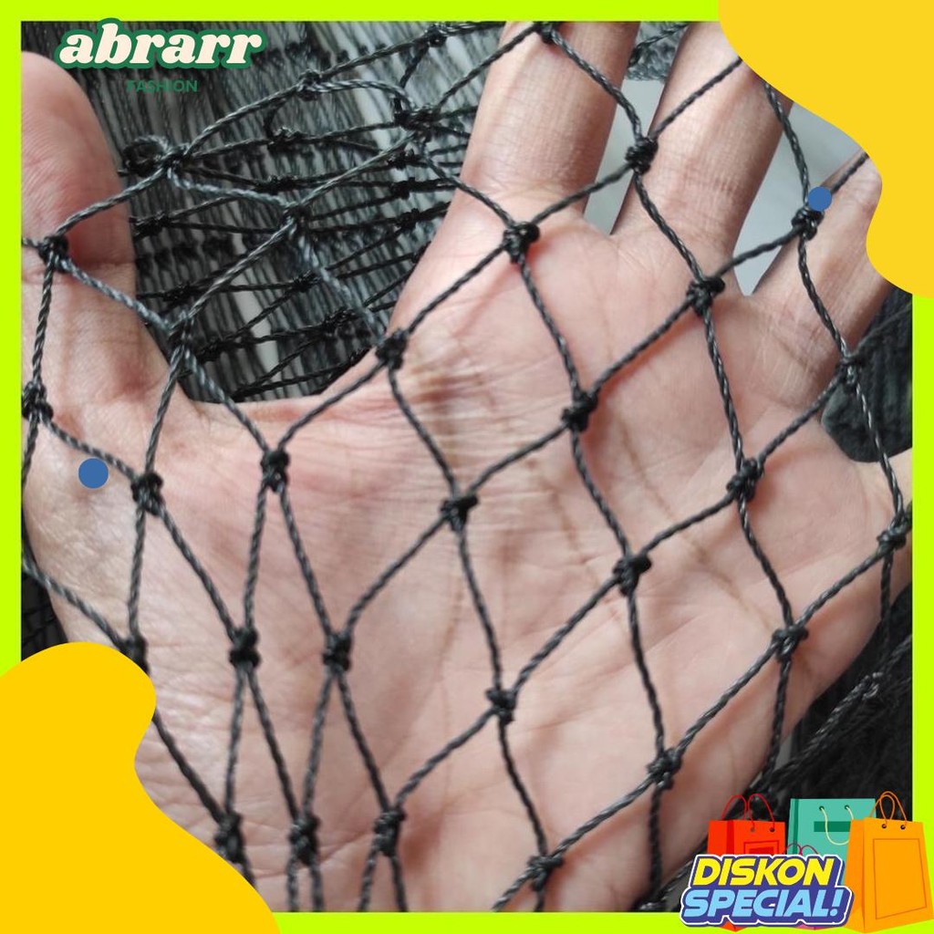 Jaring Ayam Lubang 2 Cm Lebar 3 Meter Benang Tebal / Jaring Pagar Ayam / Jaring Kandang Ayam