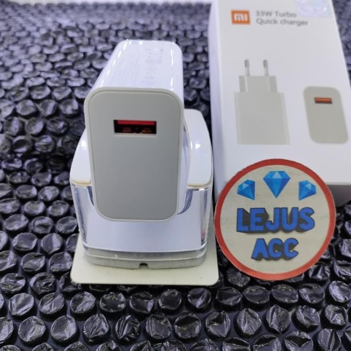 Batok Charger Xiaomi Redmi Note 10 10S 33W Turbo Charger Original