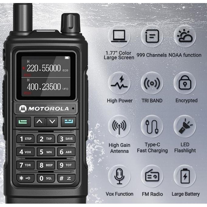 Sale New Radio Ht Motorola Hx380 Walkie Talkie Motorola Hx 380 Waterproof