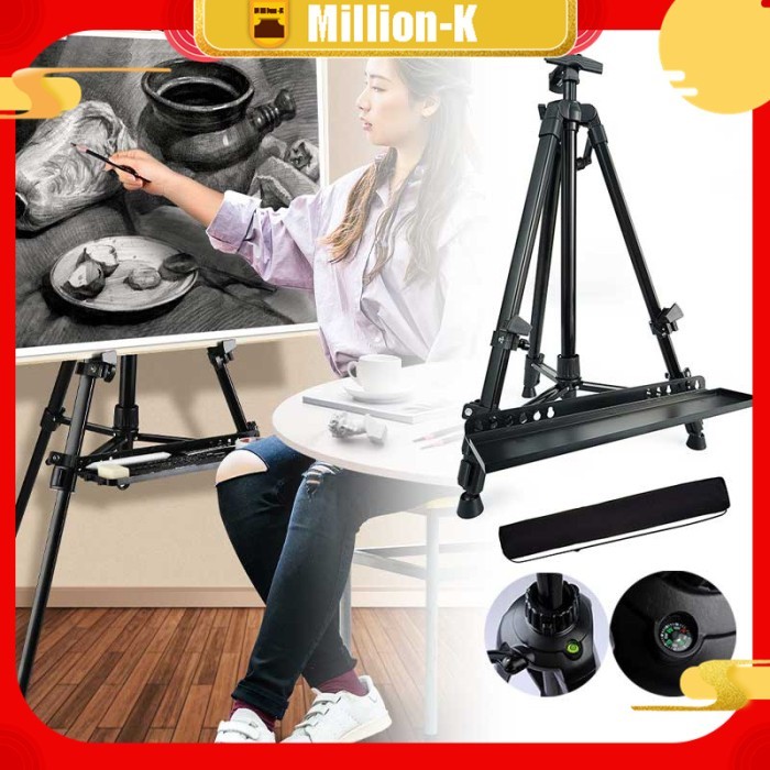 

HOT SALE! Stand Lukis Tripod Frame Stand Frame Foto Stand Bingkai Foto