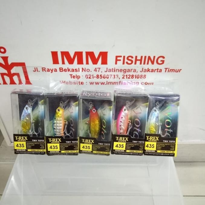 

Ikan Kyoto Trex Tiny Toto 43S