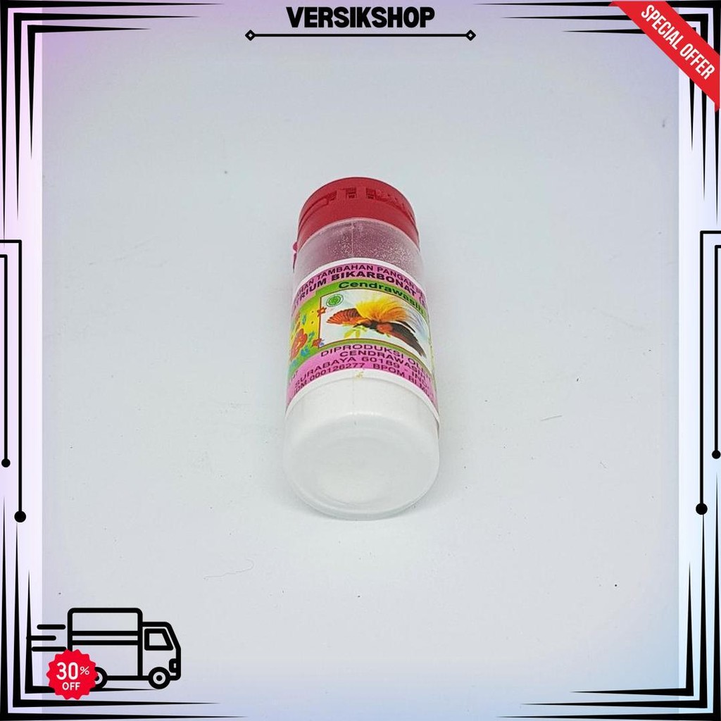 

Soda Kue Cap Cendrawasih 15Gr Bj Promo 1.1