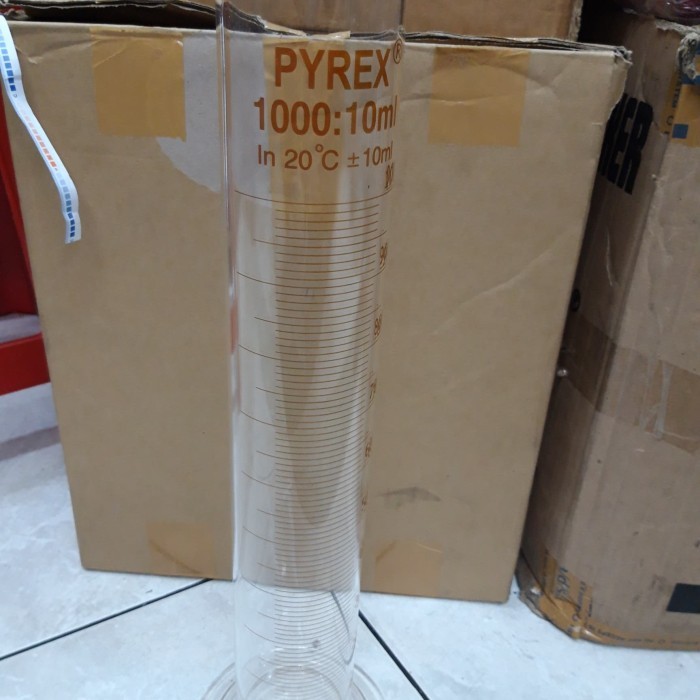 TERBARU gelas ukur 1000ml pyrex