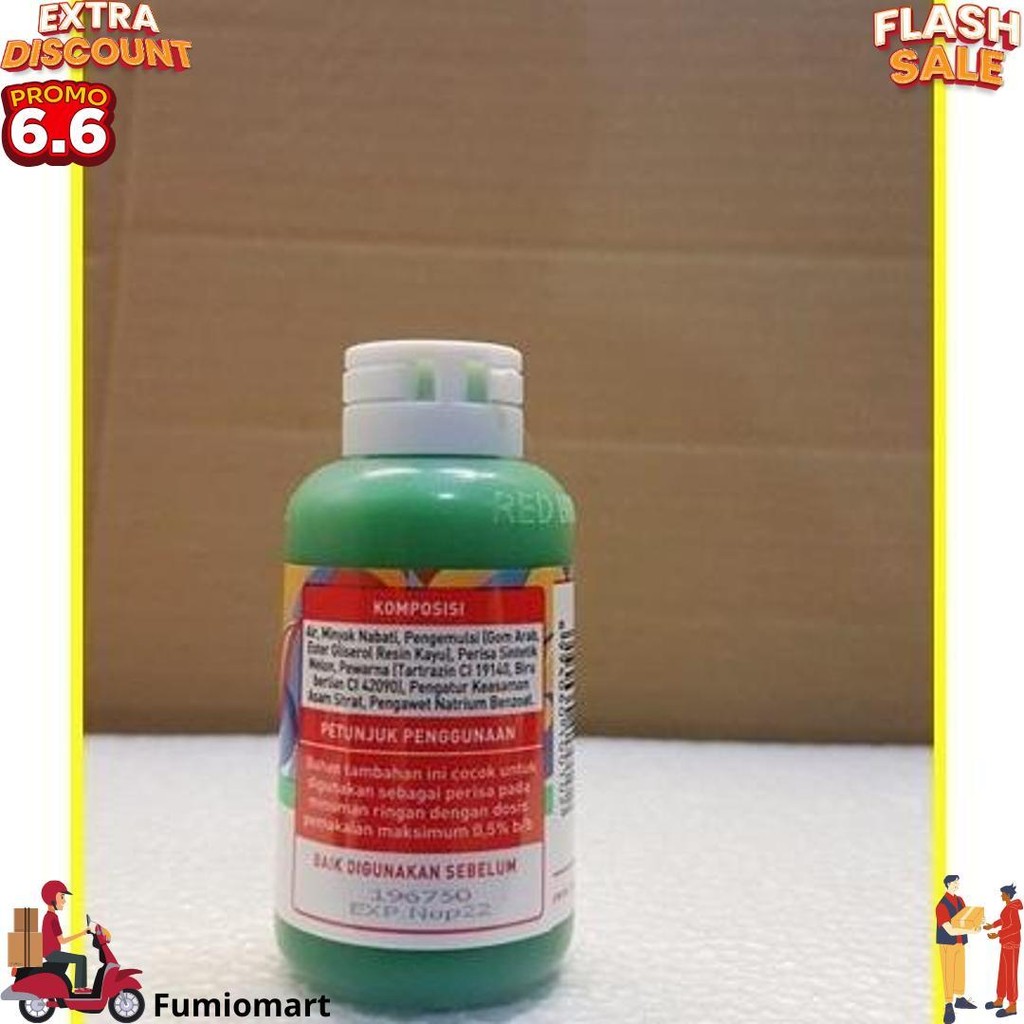 

Pewarna Dan Perisa Red Bell Rasa Melon 55Ml/Red Bell/Sumbo Red Bell Bj Promo 1.1