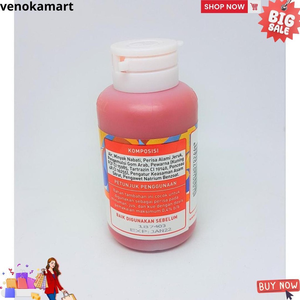 

Perasa Dan Pewarna Red Bell Rasa Orange Base Special 55Ml Bj Promo 1.1