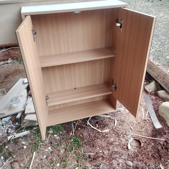 kabinet kamar mandi cermin wastafel