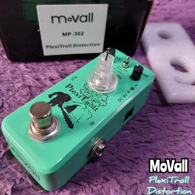 efek gitar movall mosky reverb delay overdrive distortion boss