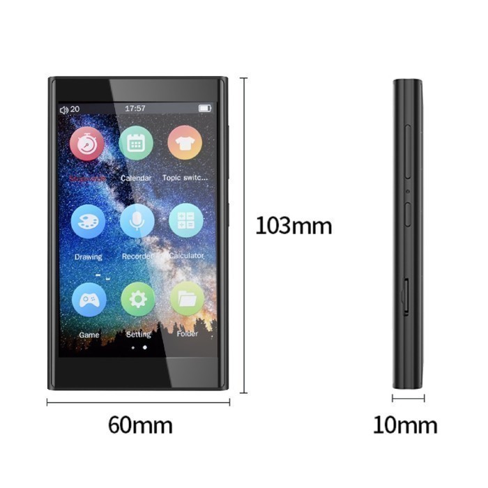 RUIZU H10 32GB MP3 MP4 Audio Video Player Bluetooth HQ SQ FM FLAC