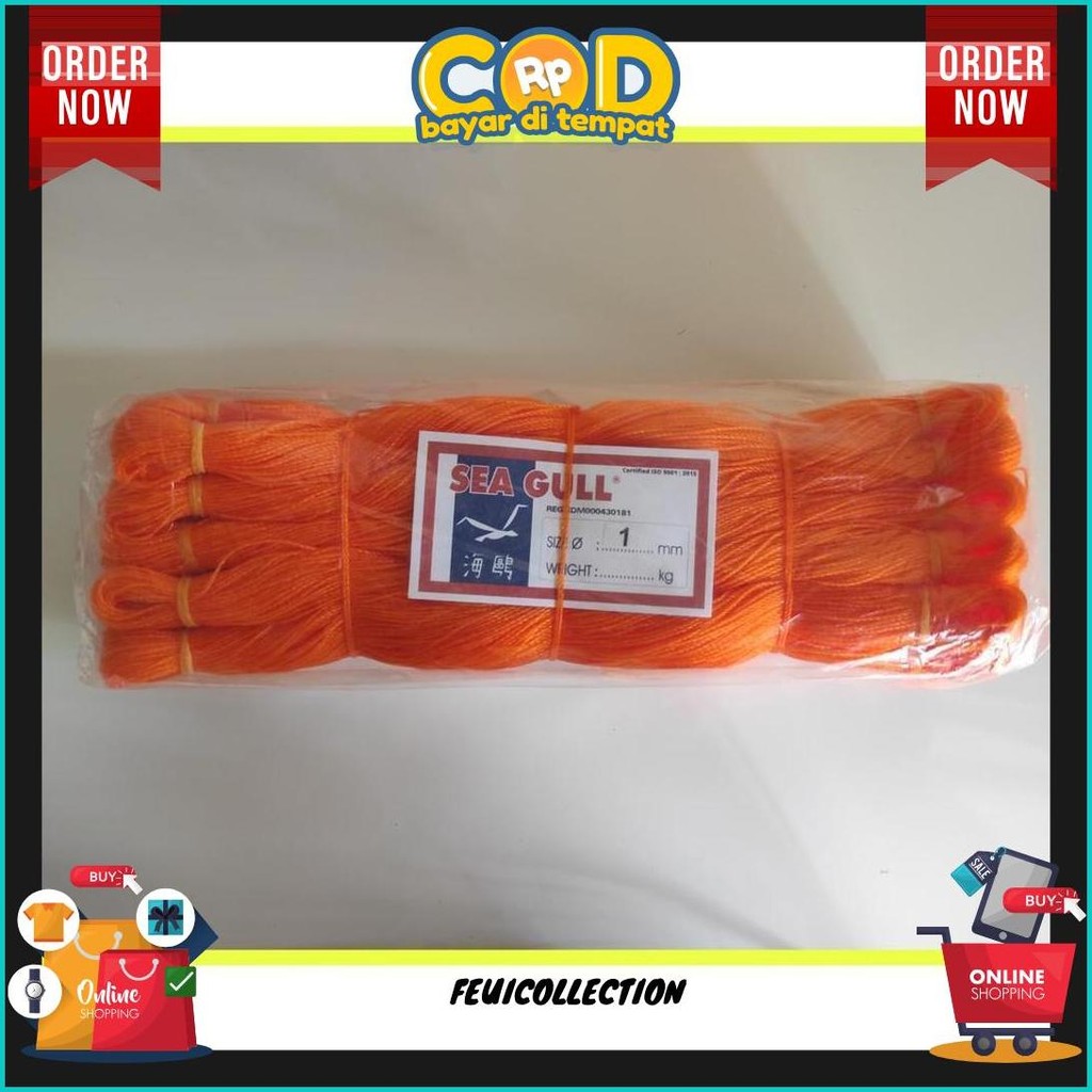 

Tali Tampar Tali Tambang 1Mm Sea Gull Ecer Bisa Cod